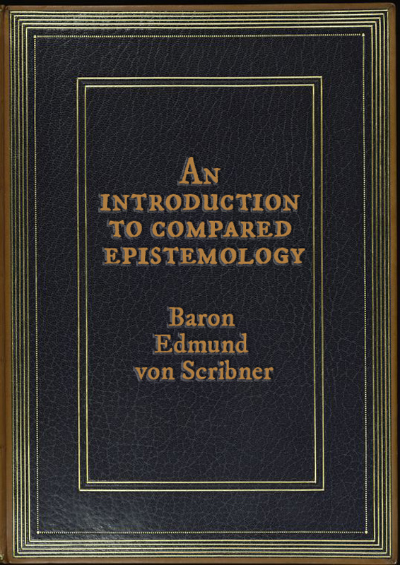 Book cover:An introduction to compared epistemology - Baron Edmund von Scribner